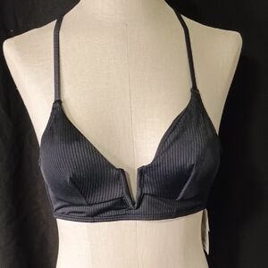 Black Strappy Bikini top